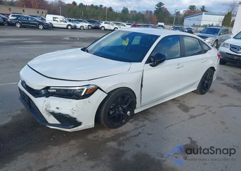 2024 Honda Civic Sport z USA, uszkodzony, nr VIN 2HGFE2F54RH536972